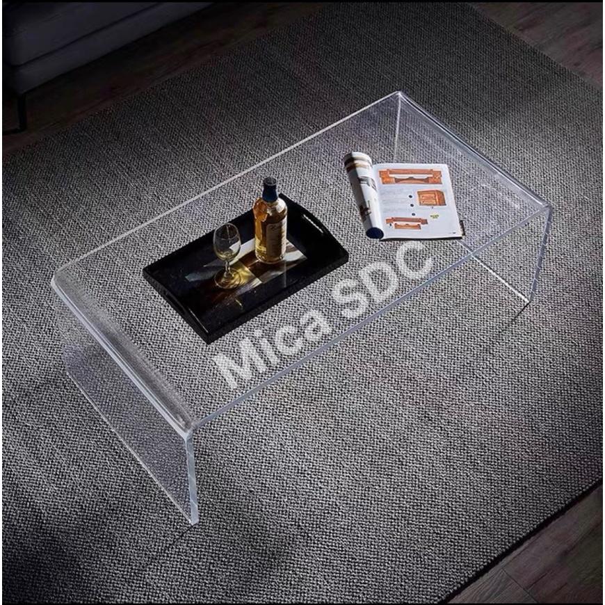 Bàn Trà - Sofa - Bàn Đọc Sách Bằng Mica Trong Suốt