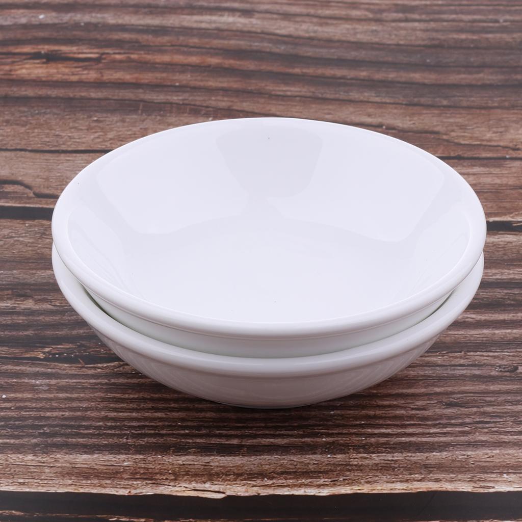 2Pcs Ceramic Oil Warmer Dish Burner Holder Cup Diffuser Replacement Parts for Electric Fragrance Diffuser