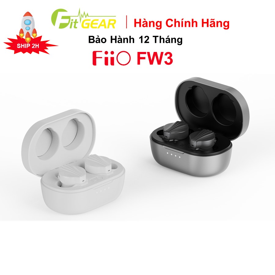 Tai Nghe True Wireless FiiO FW3 Chính Hãng - Bảo Hành 12 Tháng - Hàng Chính Hãng