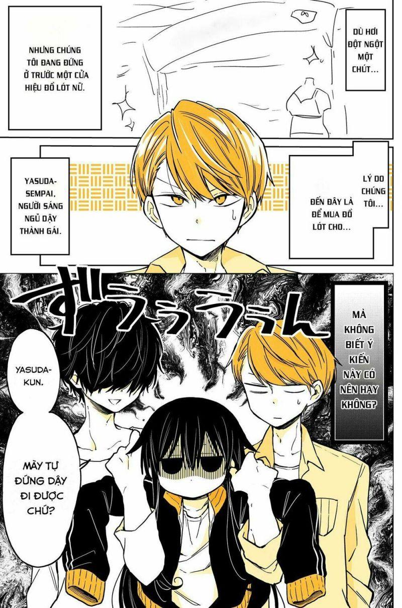 Mendokusagari Danshi Koukousei ga Asa Okitara Onnanoko ni Natteita Hanashi chapter 10.5 1