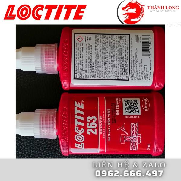 Keo loctite khoá ren 263 - 50ml và 250ml