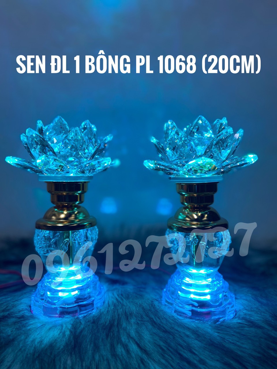 ĐÈN THỜ PHA LÊ CAO CẤP 1068 1 CẶP