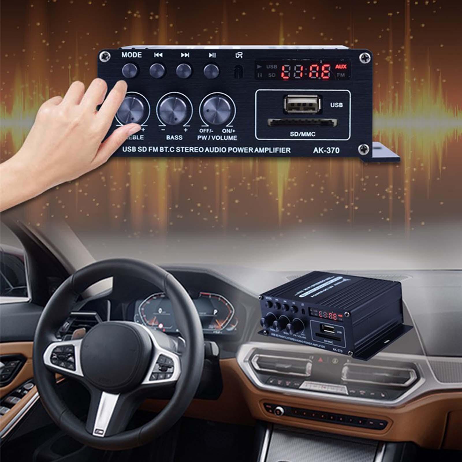 Bluetooth Amplifier for Store Home  Channel Audio Power Amplifier