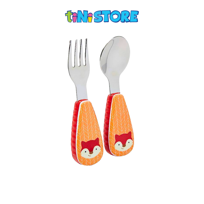 tiNiStore-Dụng cụ ăn uống cho bé Zoo Skip Hop - Cáo 252369