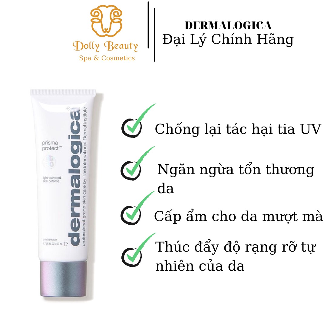 Kem Chống Nắng kích hoạt bằng ánh sáng PRISMA PROTECT của Dermalogica - Dolly Beauty