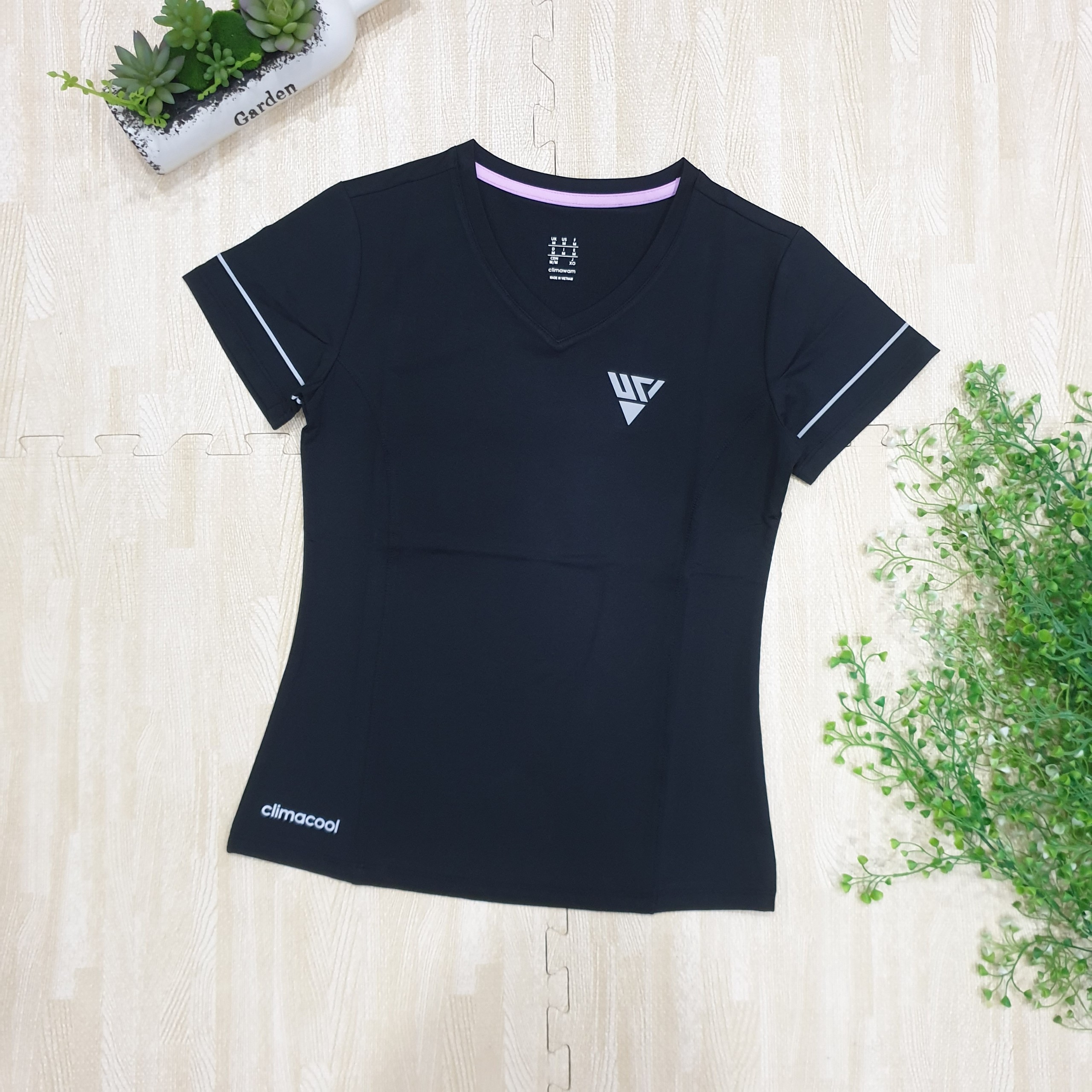 Áo Thun Lạnh Tập Gym Nữ - Áo Thun Thể Thao Nữ Thun Lạnh 4 Chiều