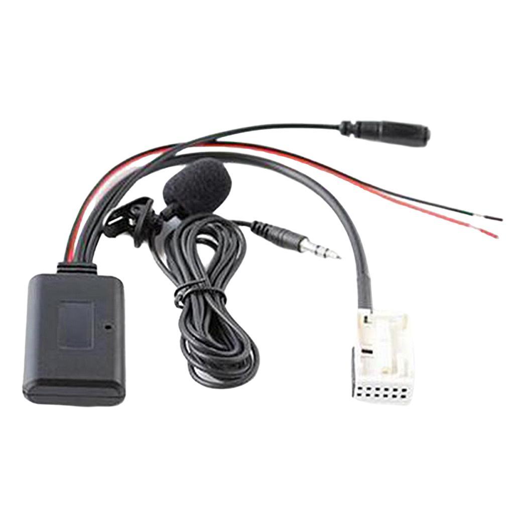 Bluetooth Aux Audio Cable Microphone MIC Adapter for  E60