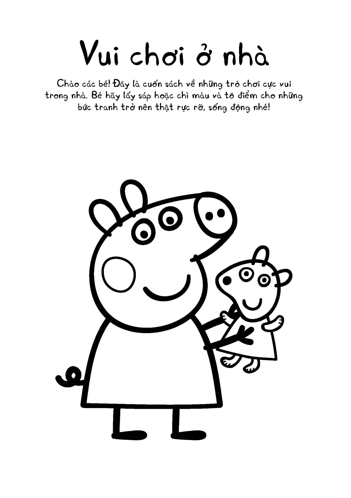 Khéo Tay Tô Màu - Vui Chơi Ở Nhà