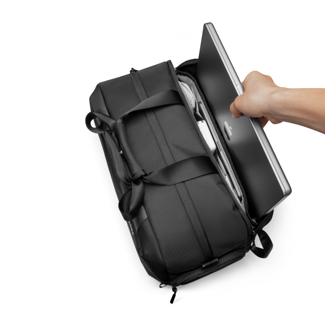 Túi Xách Tomtoc Navigator - T31 Travel Duffel Black T31M1D1