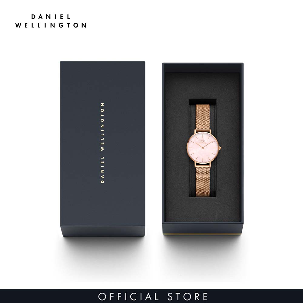 Đồng hồ Nữ Daniel Wellington dây Lưới - Petite Melrose 28 mm DW00100513