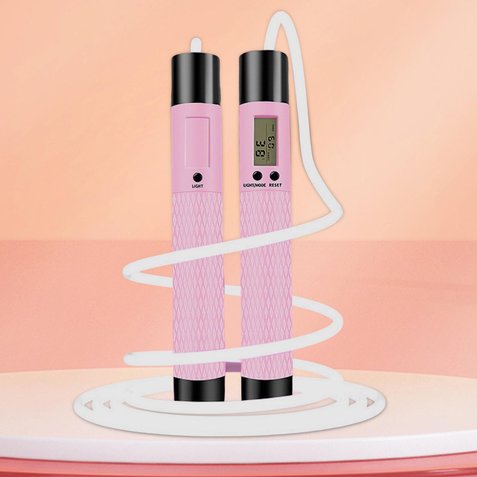 Jump Rope Counter Training Skipping Rope for Indoor Adult