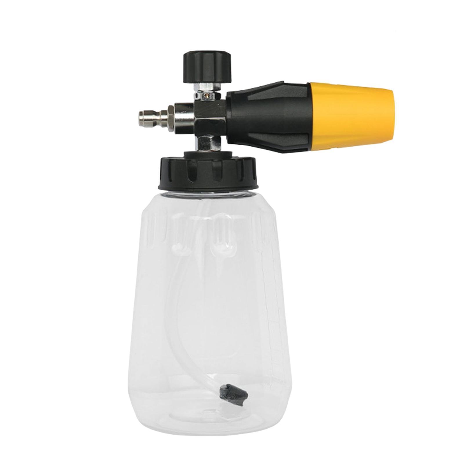 Car Wash Foam Sprayer Adjustable Garden Water Bottle for