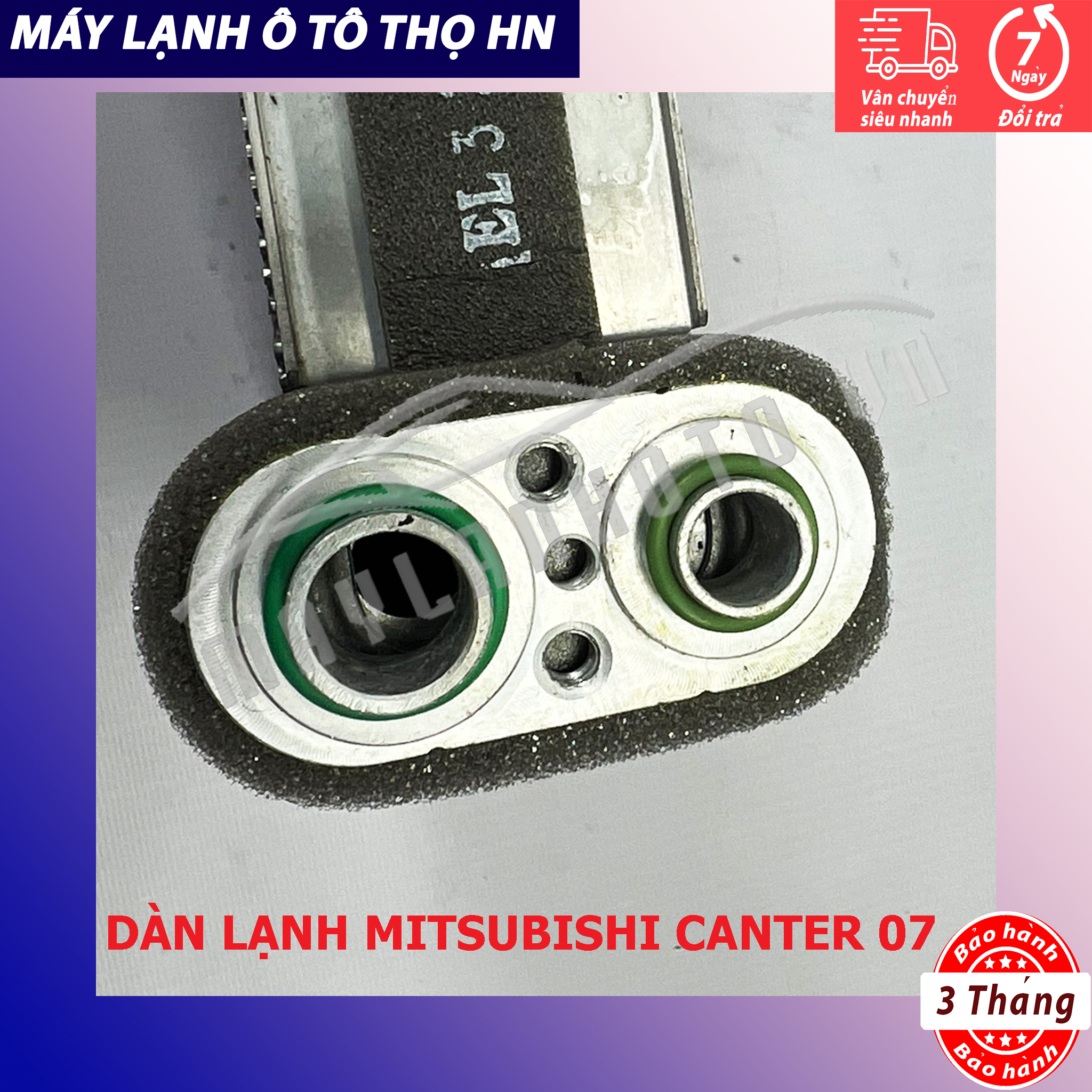 Dàn (giàn) lạnh Mitsubishi Canter 2007 2008 2009 (Nissan Qashqai-Xtrail T31) Hàng xịn Thái Lan 07 08 09