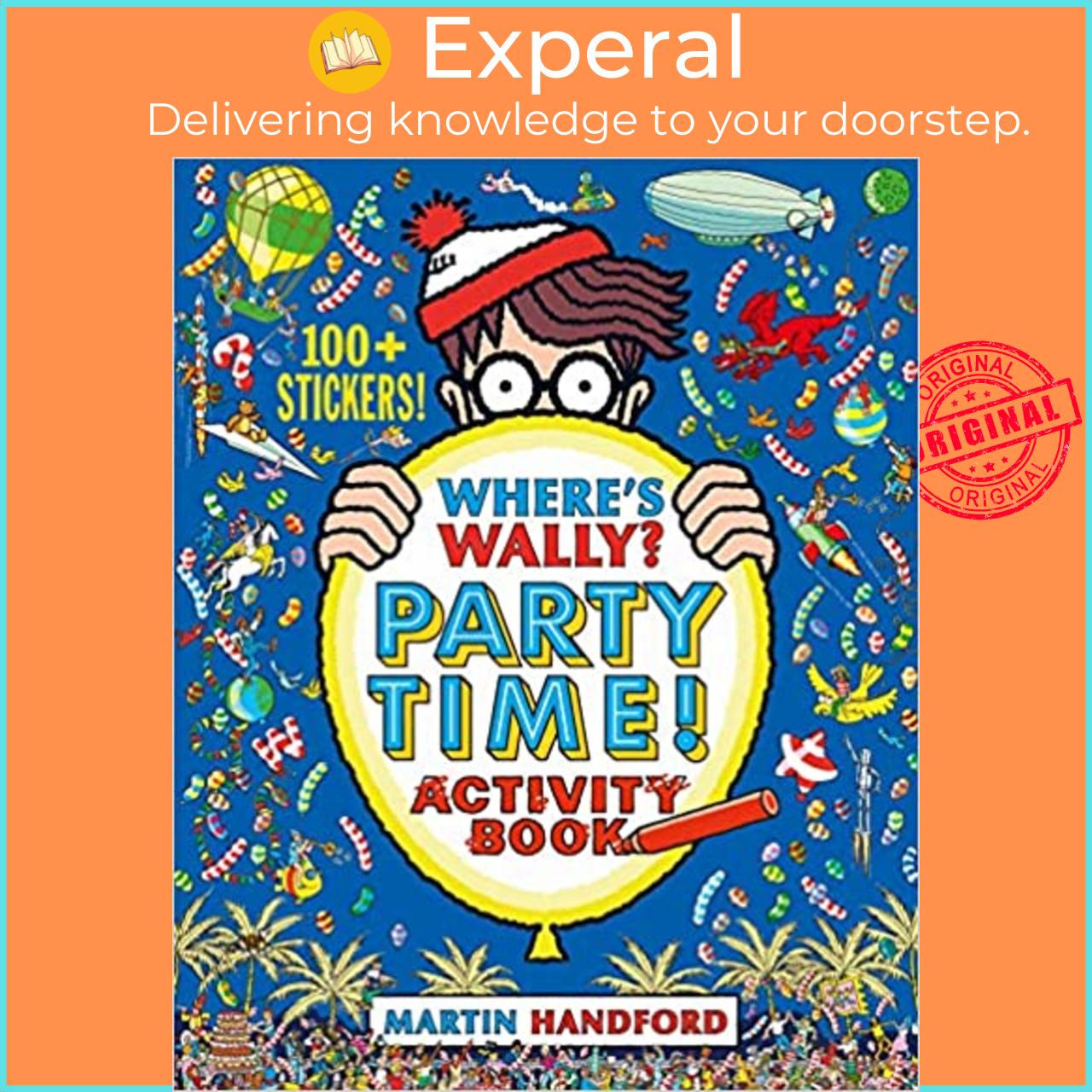 Sách - Where&amp;#x27;s Wally? Party Time! by Martin Handford