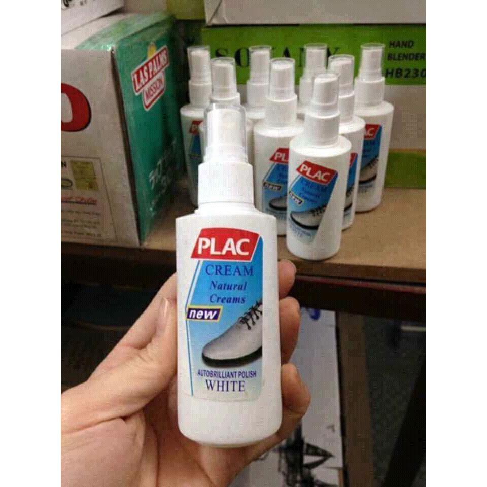 Chai xịt tẩy trắng giày dép túi xách plac