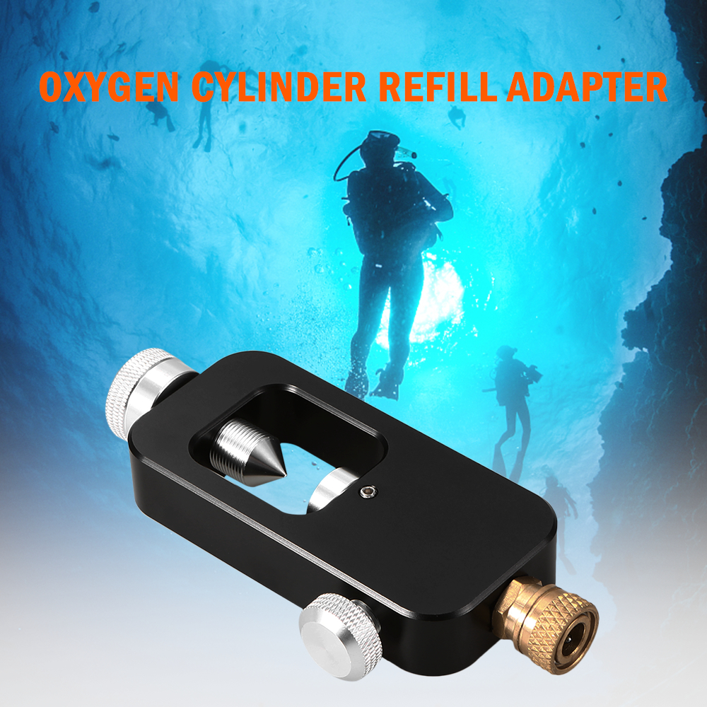 Bộ chuyển đổi bình chứa khí thở Thiết bị lặn với ống thở