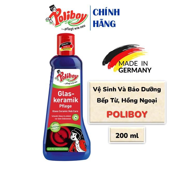 Dung Dịch Vệ Sinh Và Làm Bóng Mặt Bếp Từ POLIBOY Bảo Dưỡng Mặt Bếp Hồng Ngoại 200ml