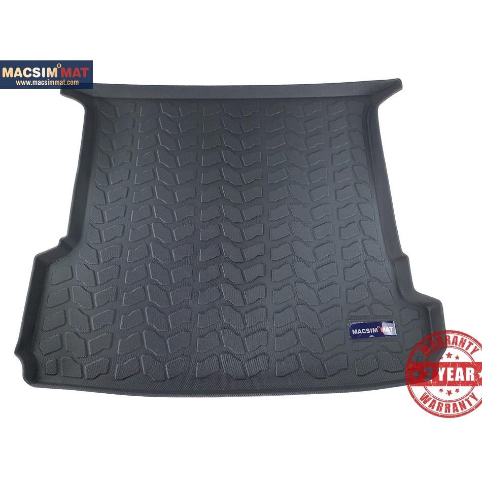 Thảm lót cốp xe ô tô Audi Q7 2016- tới nay nhãn hiệu Macsim hàng loại 2