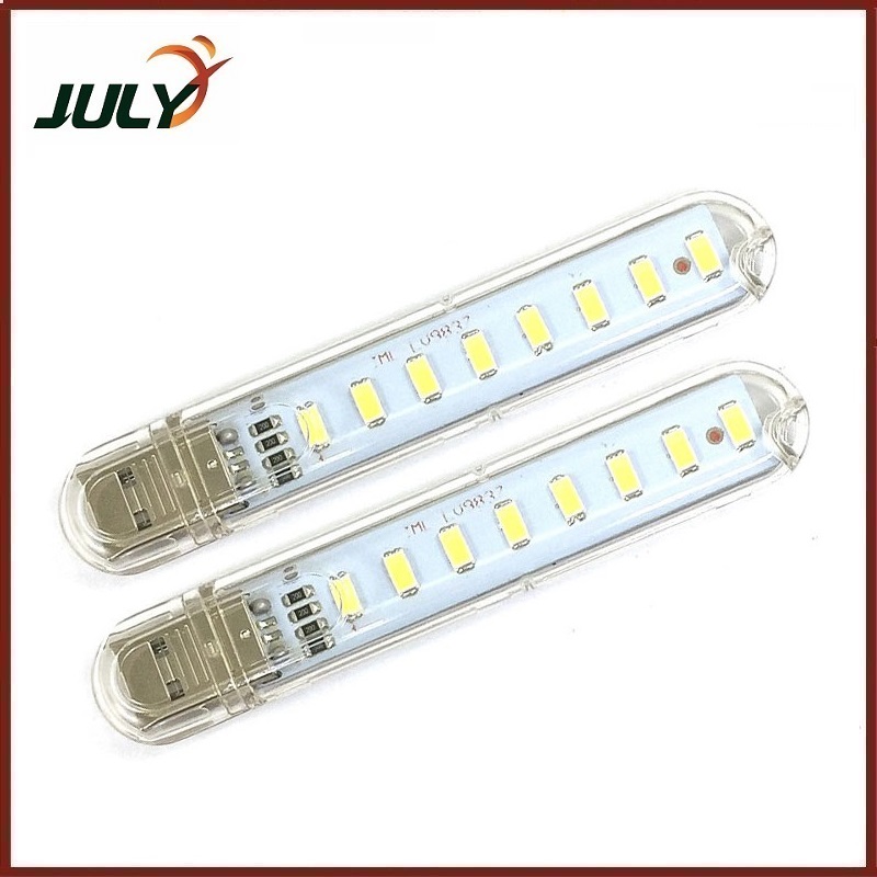 Đèn led USB 8 bóng siêu sáng cắm cổng USB - JL