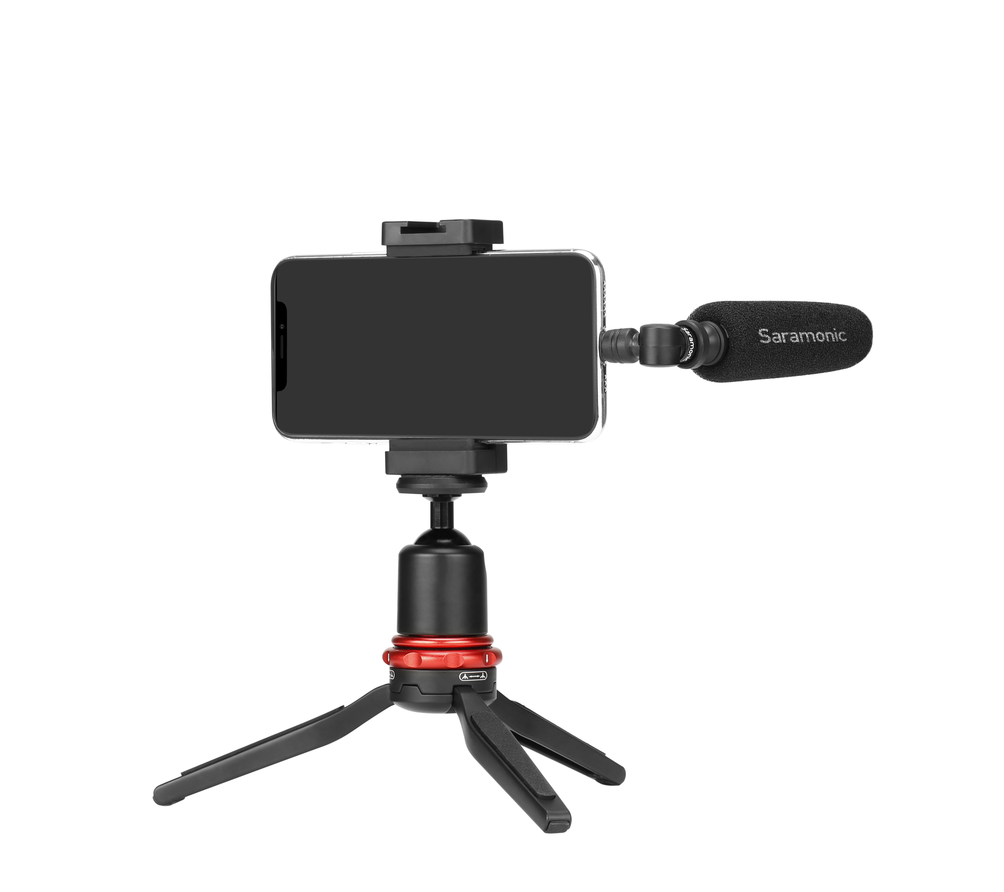 Micro Thu Âm Không Dây Saramonic SmartMic5 Di Cho Điện Thoại Iphone &amp; Thiết Bị IOS - Livestream / Podcast / Quay Vlog - Hàng Chính Hãng