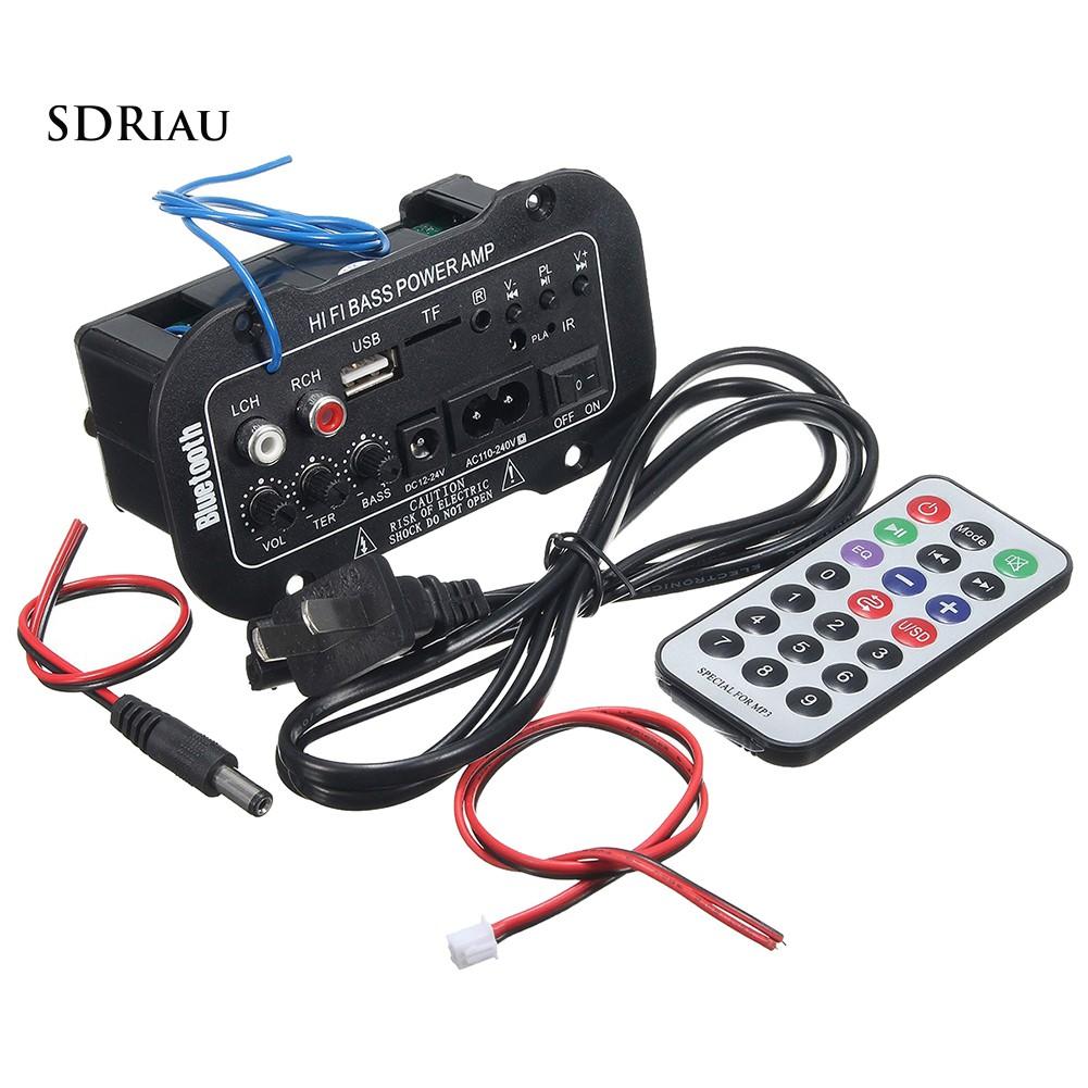 Bộ Khuếch Đại Âm Thanh Hifi Kết Nối Bluetooth Cho Xe Hơi