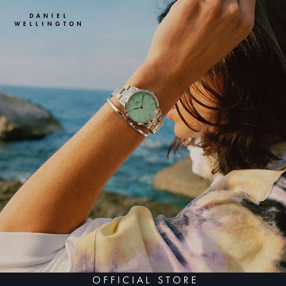 Đồng hồ Nữ Daniel Wellington dây Kim loại - Iconic Link Pastel 28mm DW00100537