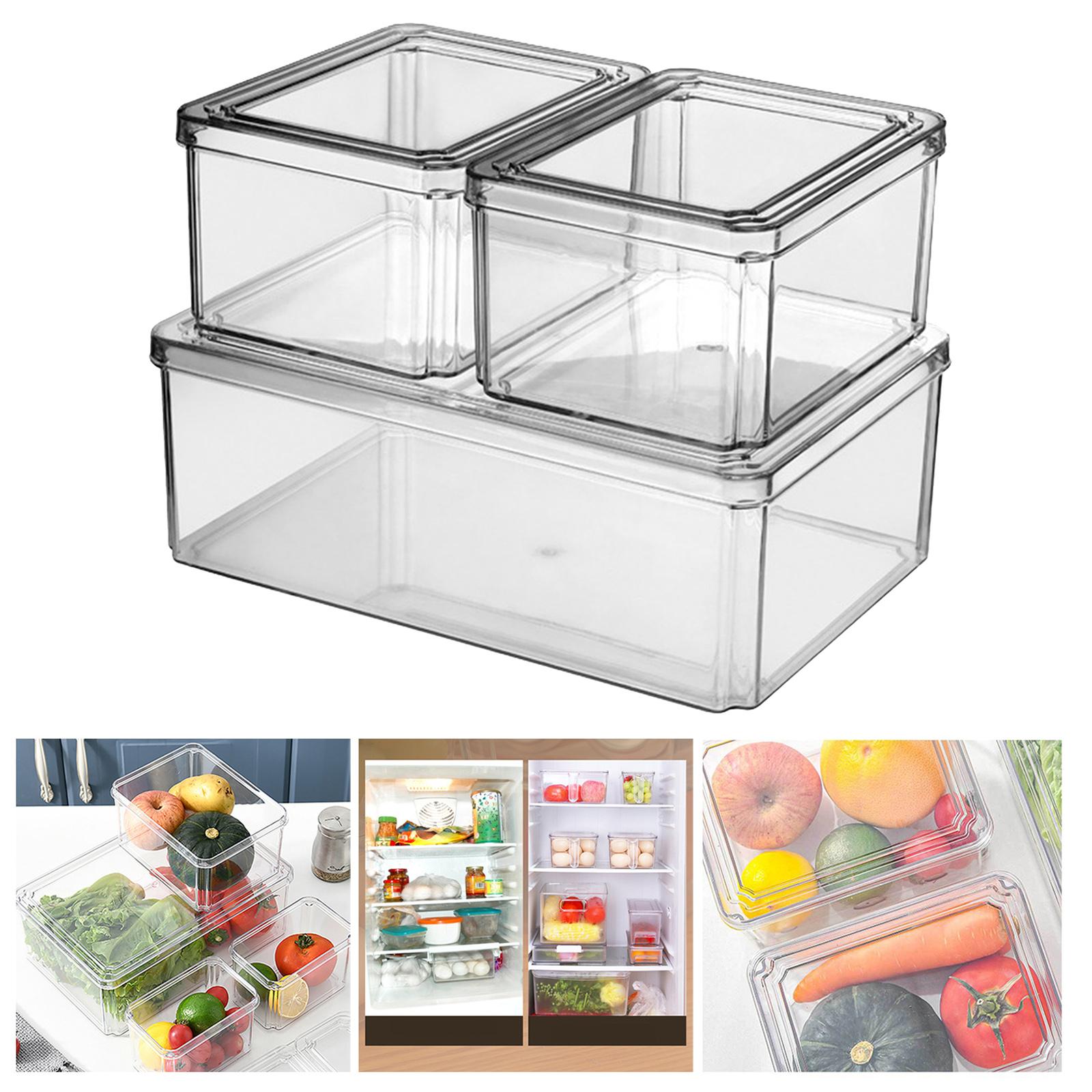 Food Storage Container Fridge Storage Container Fruit Container for Kitchen Set