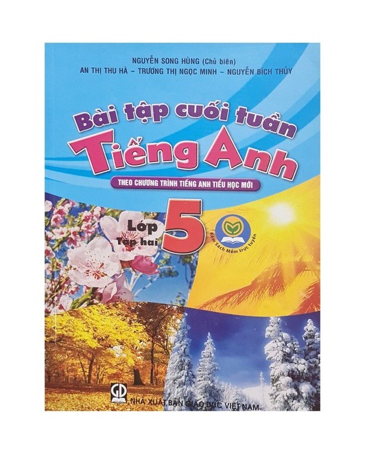 Bài tập cuối tuần Tiếng Anh 5 (tập 1+2)