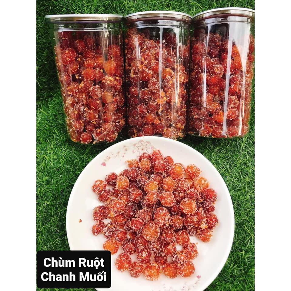 CHÙM RUỘT LẮC MUỐI ỚT HỦ PET 450G - Trai Đẹp Snack