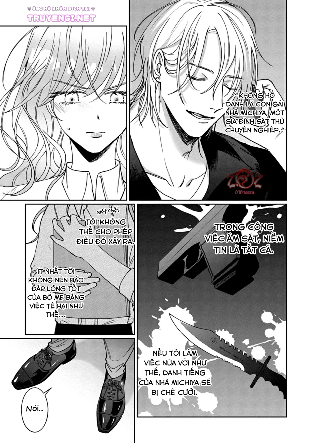 hôm nay hãy cứ yêu nhau mà không giết nhau chapter 5 10