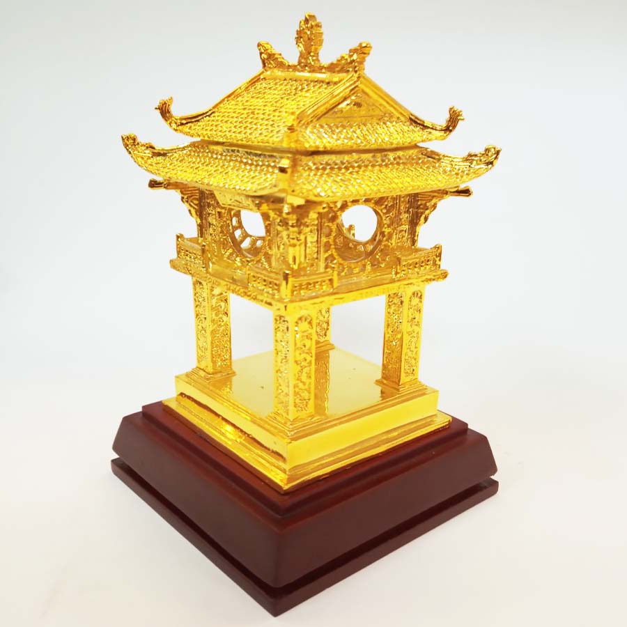 Khuê văn các 18cm mạ vàng 24k