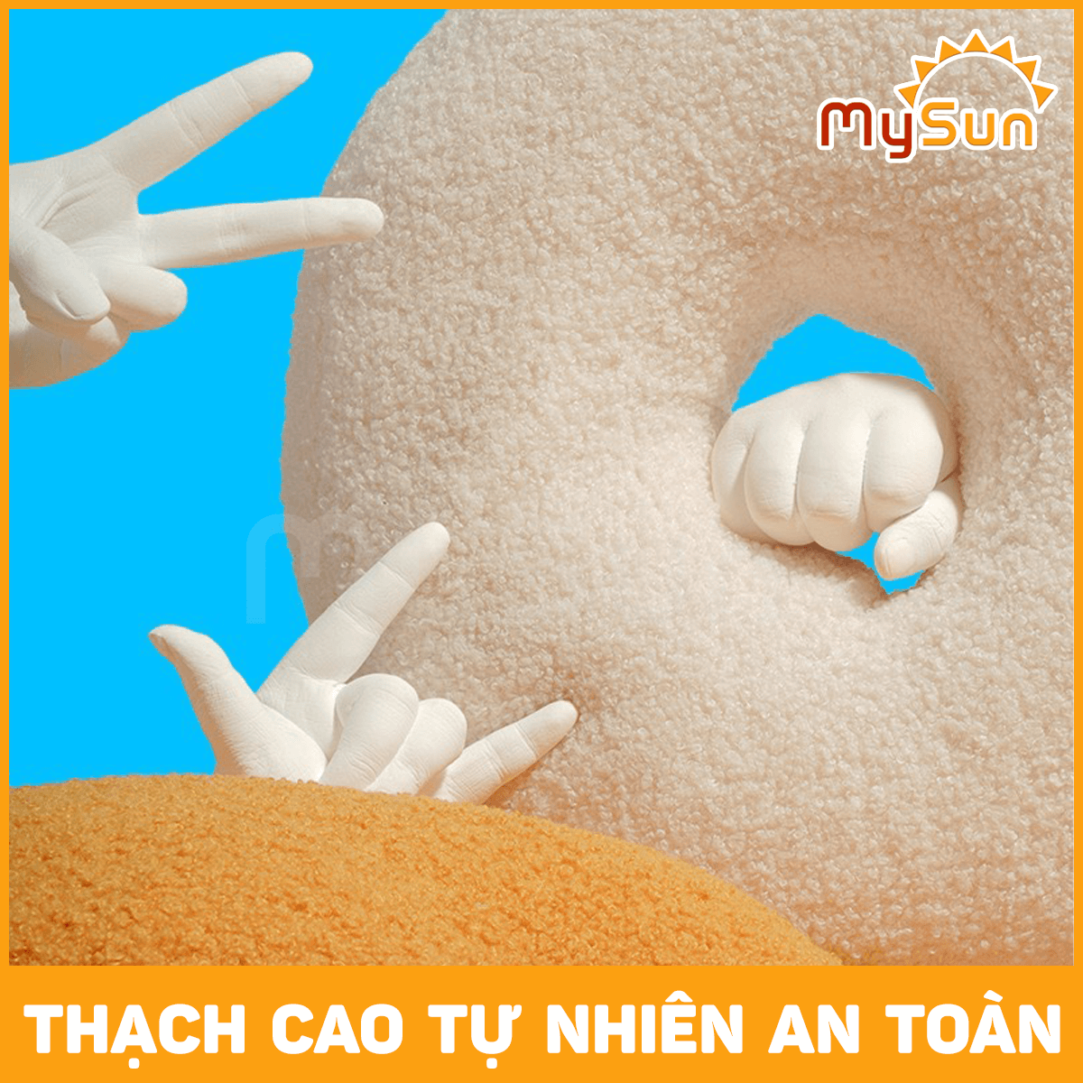 Bộ làm tượng tay tô màu thạch cao cho bé ba mẹ đồ chơi giá rẻ MySun