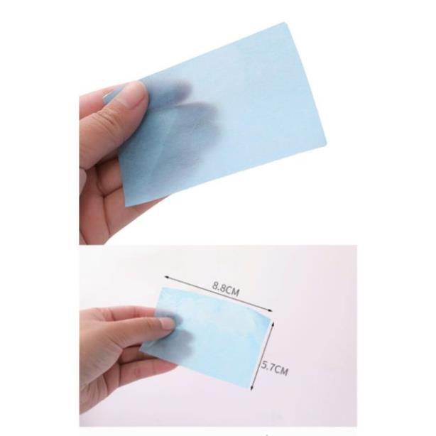 Gói 50 tờ giấy thấm dầu