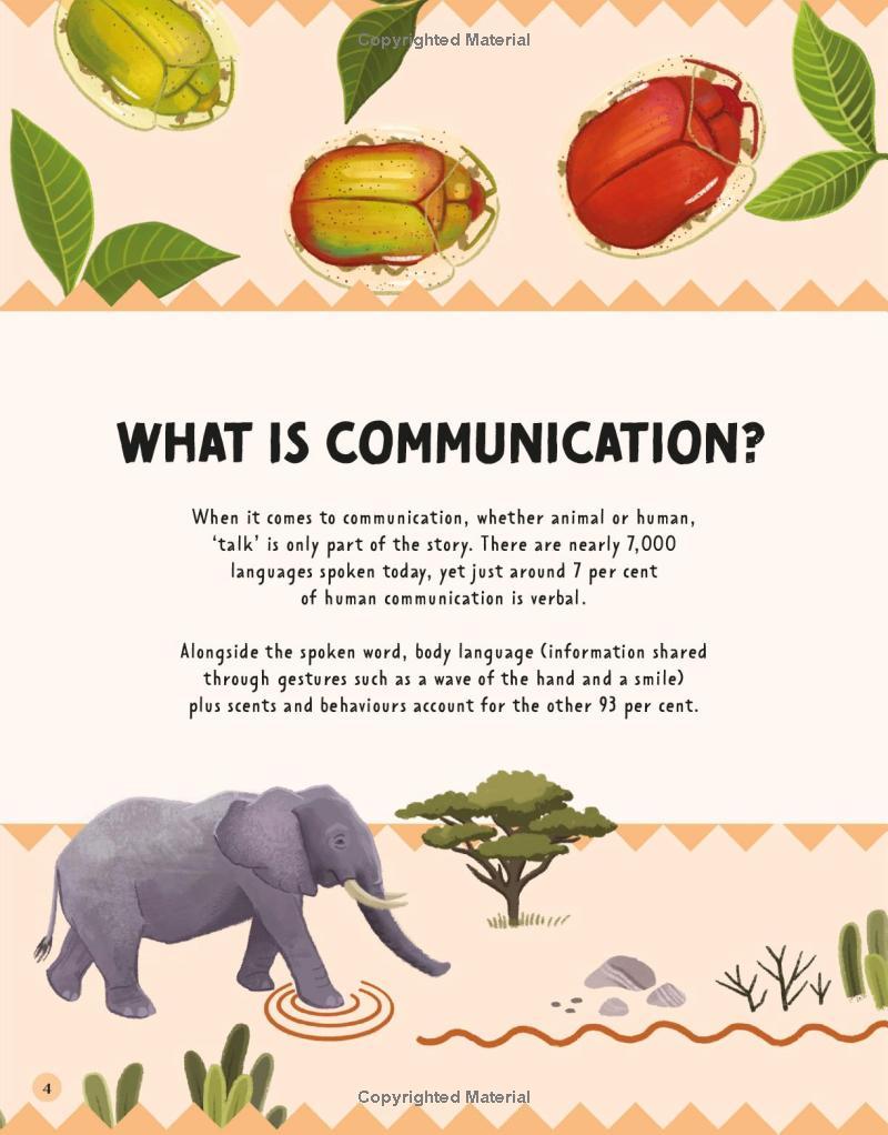 Sách ngoại văn: Animal Talk - All The Incredible Ways That Animals Communicate