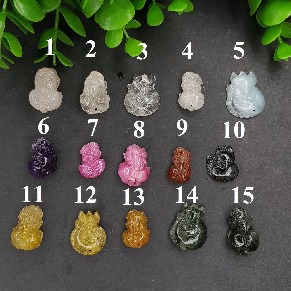 MẶT HỒ LY - TỲ HƯU 2 LỖ ĐỦ MÀU
