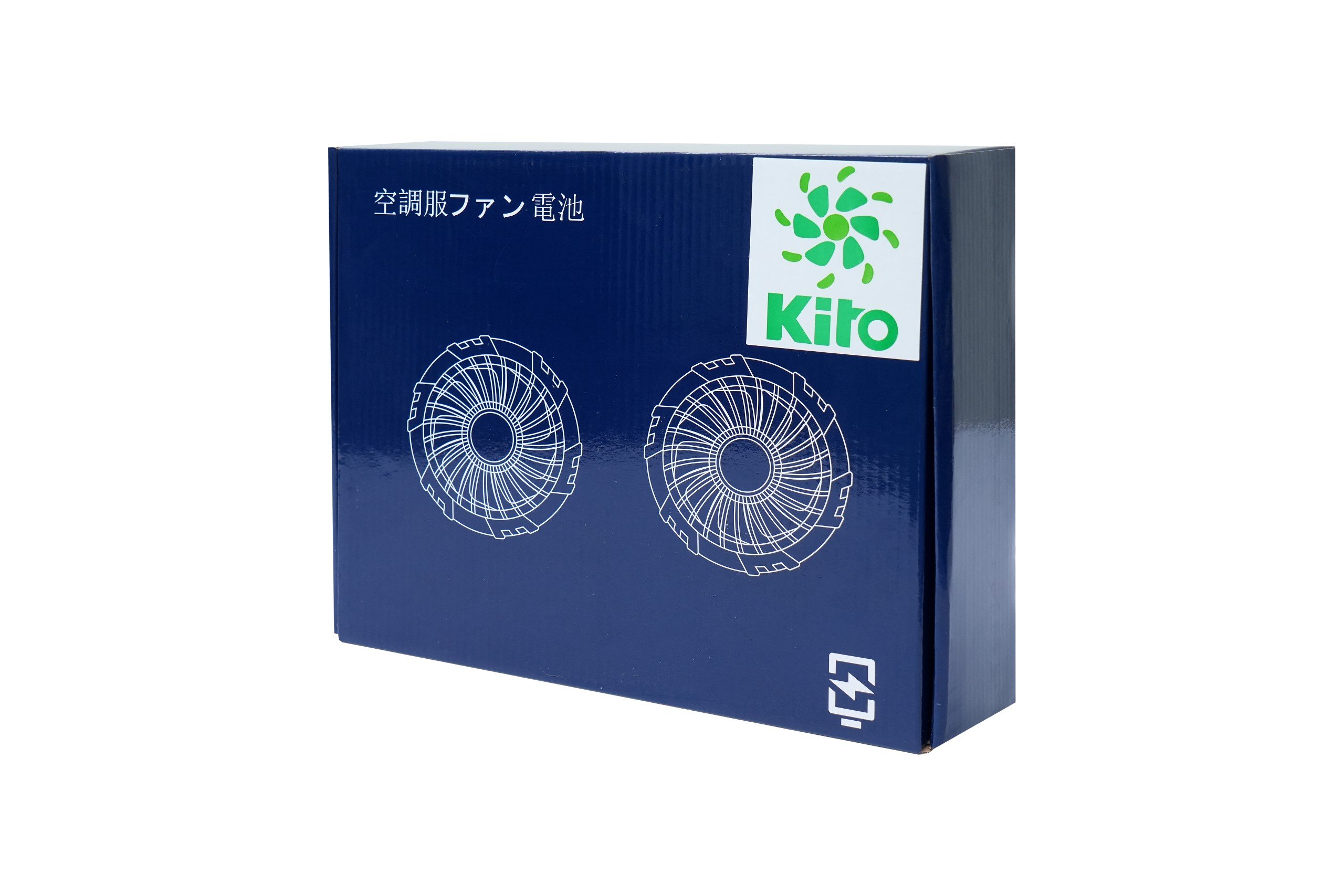 Bộ phụ kiện của áo điều hòa KITO NEWPRO quạt 22V,pin siêu nhỏ,chống chai pin,chống nước