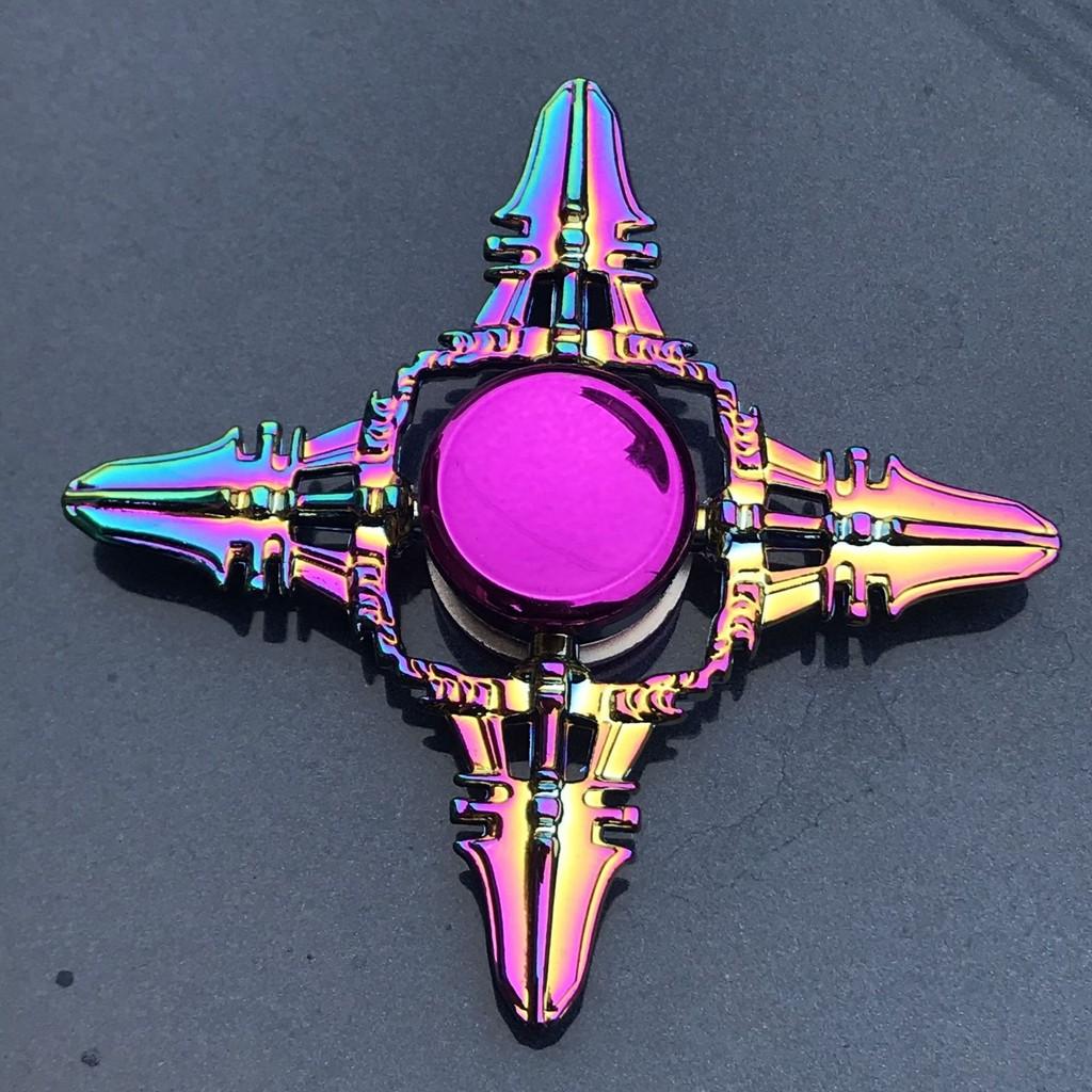 Con Quay Spinner Kim Loại 7 Màu Rainbow nhiều mẫu
