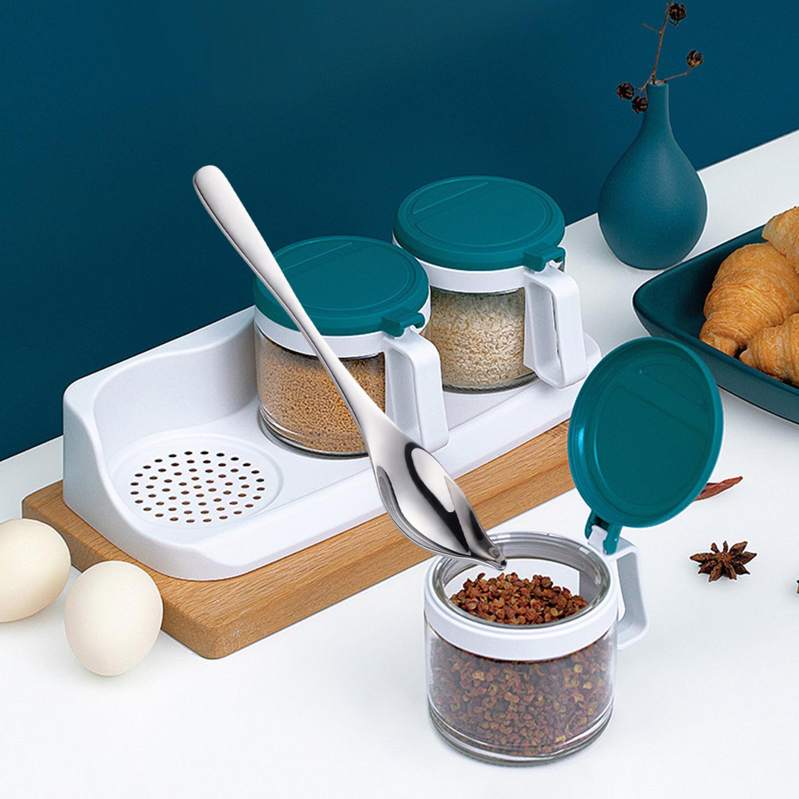 Saucier Spoon Honey Sauce Metal Spoons for Home Restaurant Decorative Plates