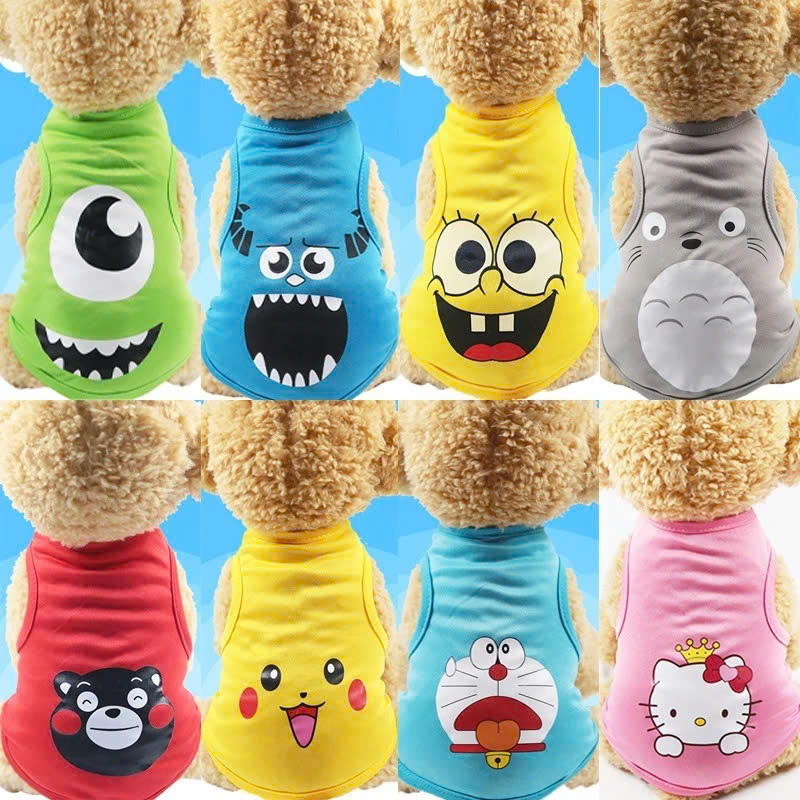 Áo ba lô loại vải mỏng thoáng mát cho thú cưng Size S (2-3,5kg) ( Một cái ,màu và mẫu giao ngẫu nhiên )