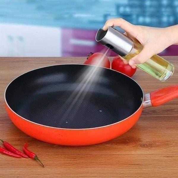 Bình xịt dầu ăn thủy tinh 100ml cho các món nướng BBQ đỡ bị khô thiết kế dạng phun sương tiện lợi thiết kế nhỏ gọn SALE SẬP SÀN