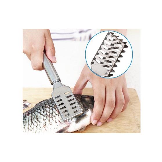 Dụng Cụ Đánh Vẩy Cá Inox - Amina