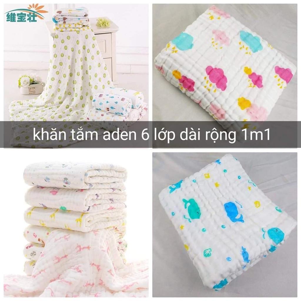 Khăn tắm 6 lớp Aden