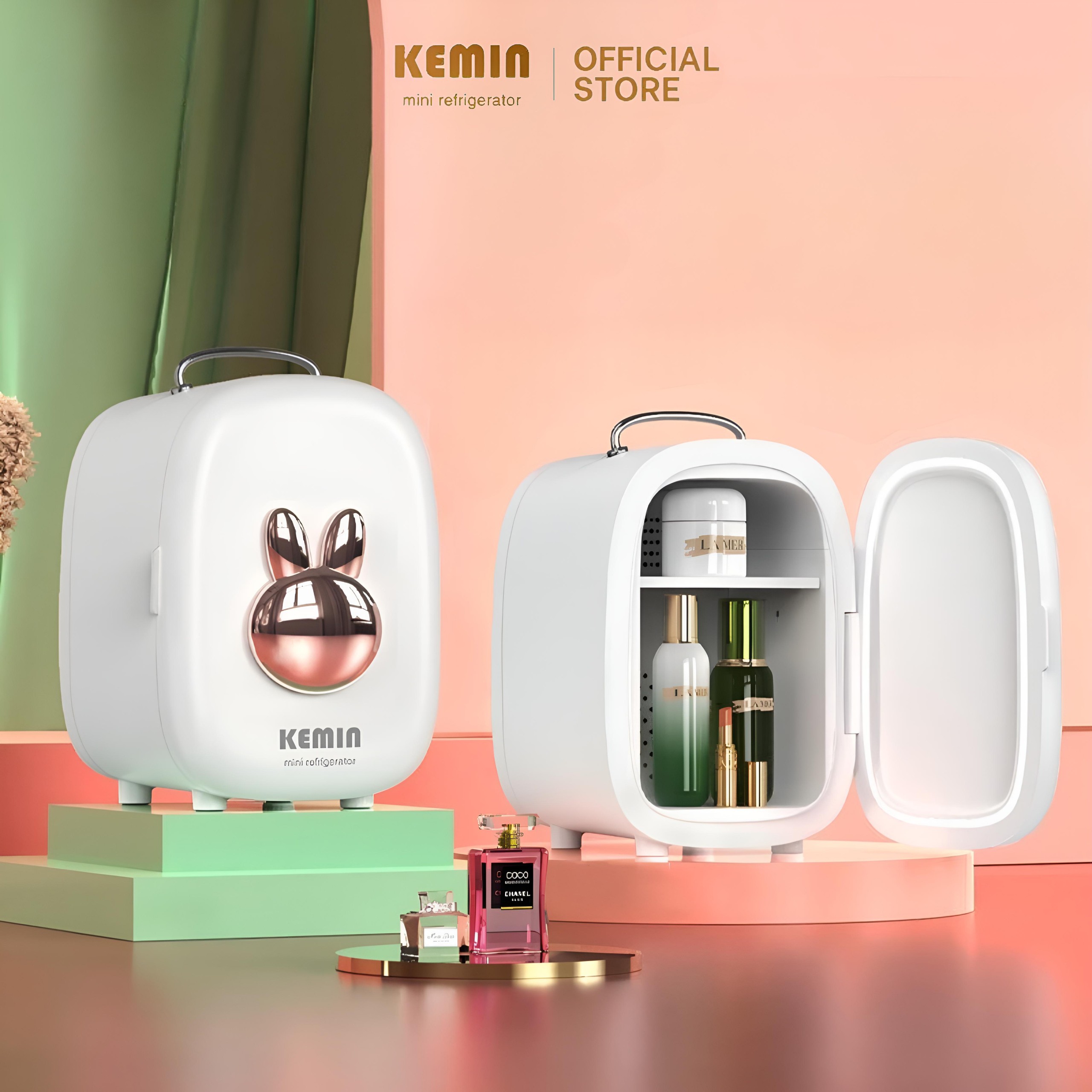 Tủ Lạnh Mini KEMIN KU800 - 8L - Công Nghệ Chống Ngưng Tụ - 2 Chiều Nóng Lạnh Hàng Chính Hãng