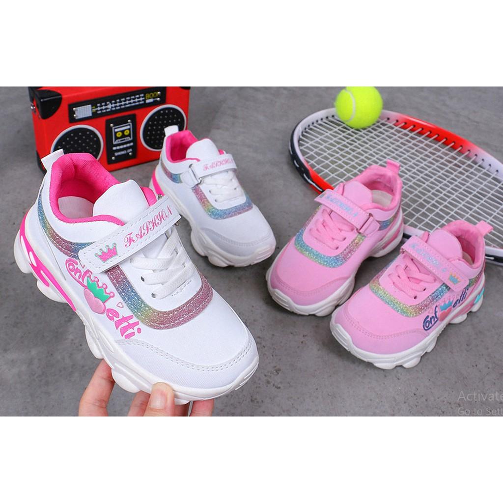 Giày thể thao phong cách hàn quốc bé gái từ 3 - 15 tuổi - TSS010H
