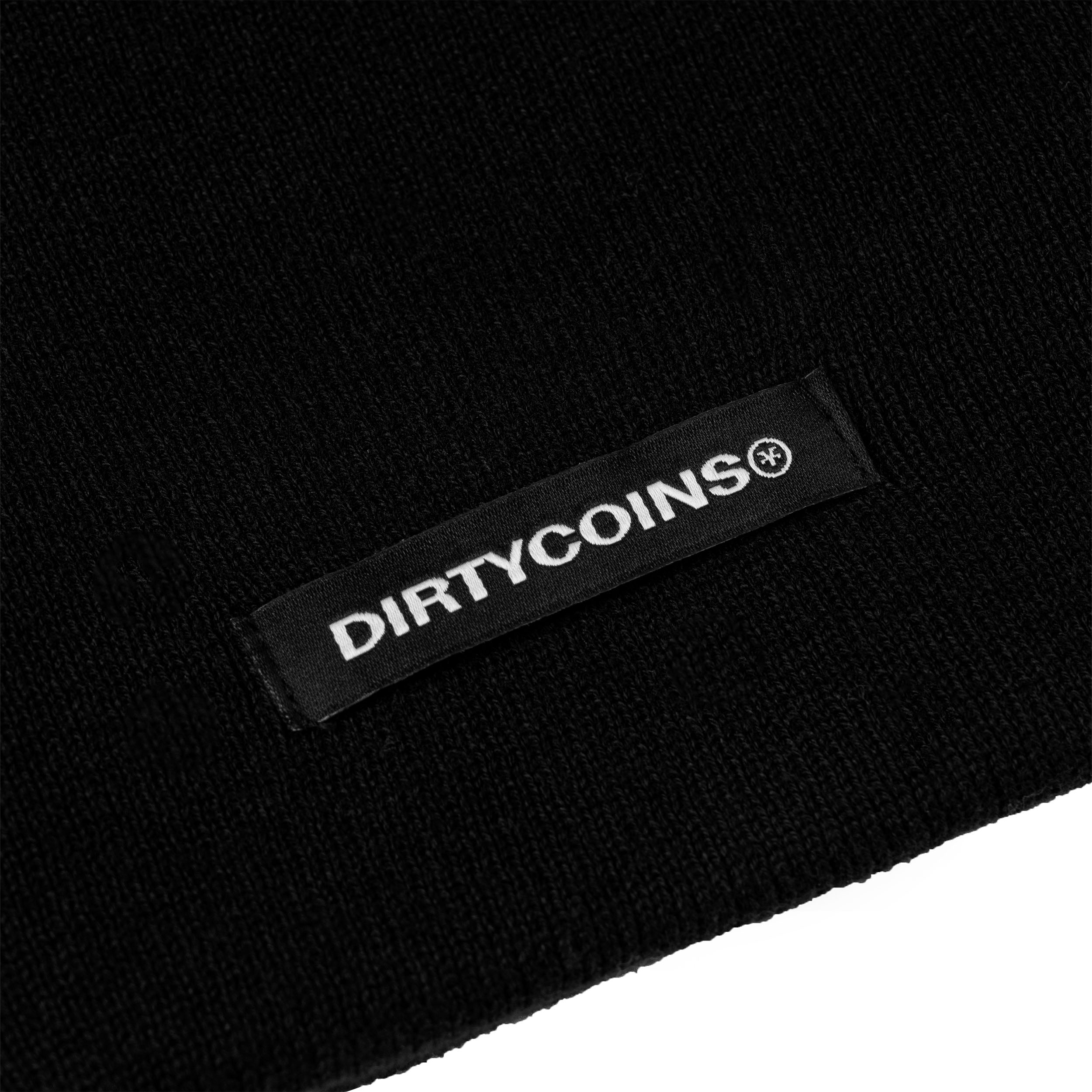 Nón DirtyCoins Leather Patch Beanie