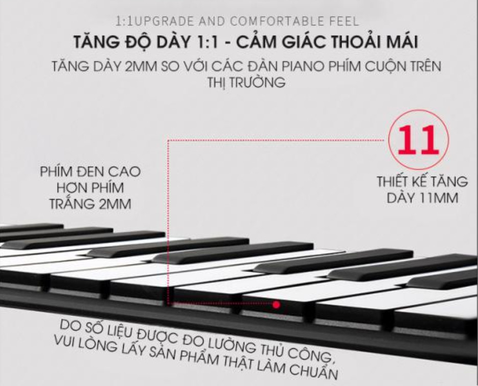 Đàn Piano Phím Cuộn Cao Cấp