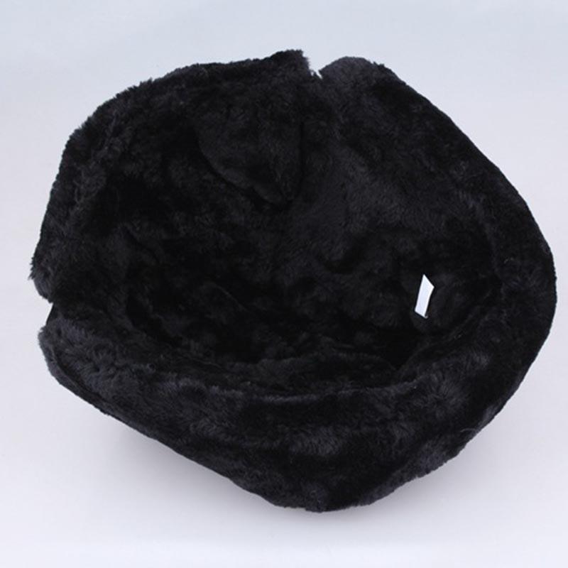 Nga Quân Đội Liên Xô Quân Huy Hiệu Ushanka Máy Bay Ném Bom Mũ Phi Công Người Đánh Bẫy Aviator Bộ Đội Mùa Đông Lông Thỏ Giả Earflap Tuyết Nón