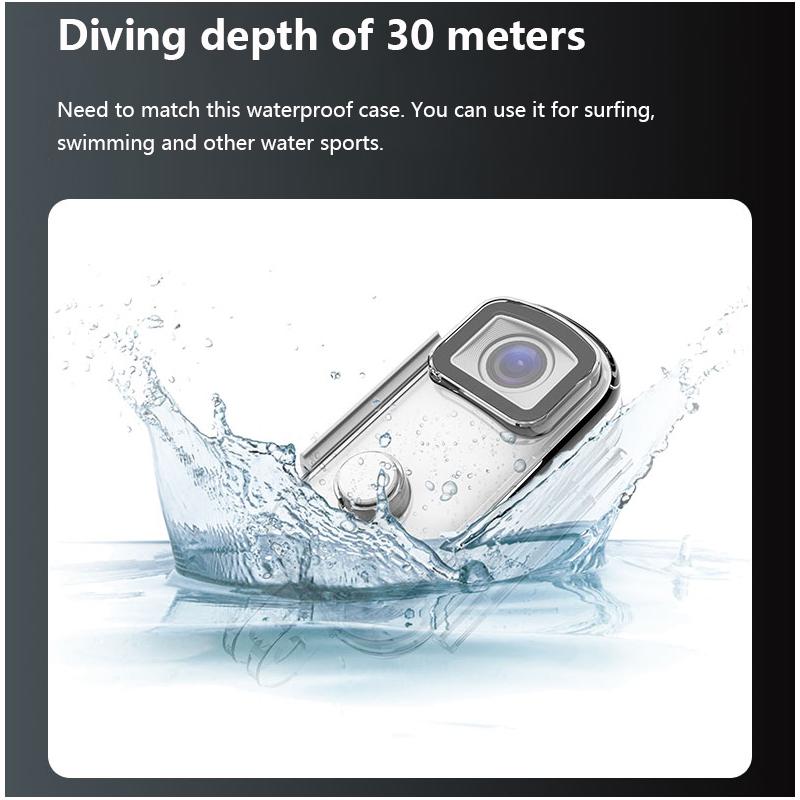 SJCAM C100 Plus Máy ảnh hành động Mini Camera 4K 30fps H.265 NTK96675