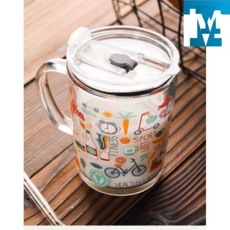 Bình hút chia vạch thủy tinh cao cấp kèm vòi hút 410ml