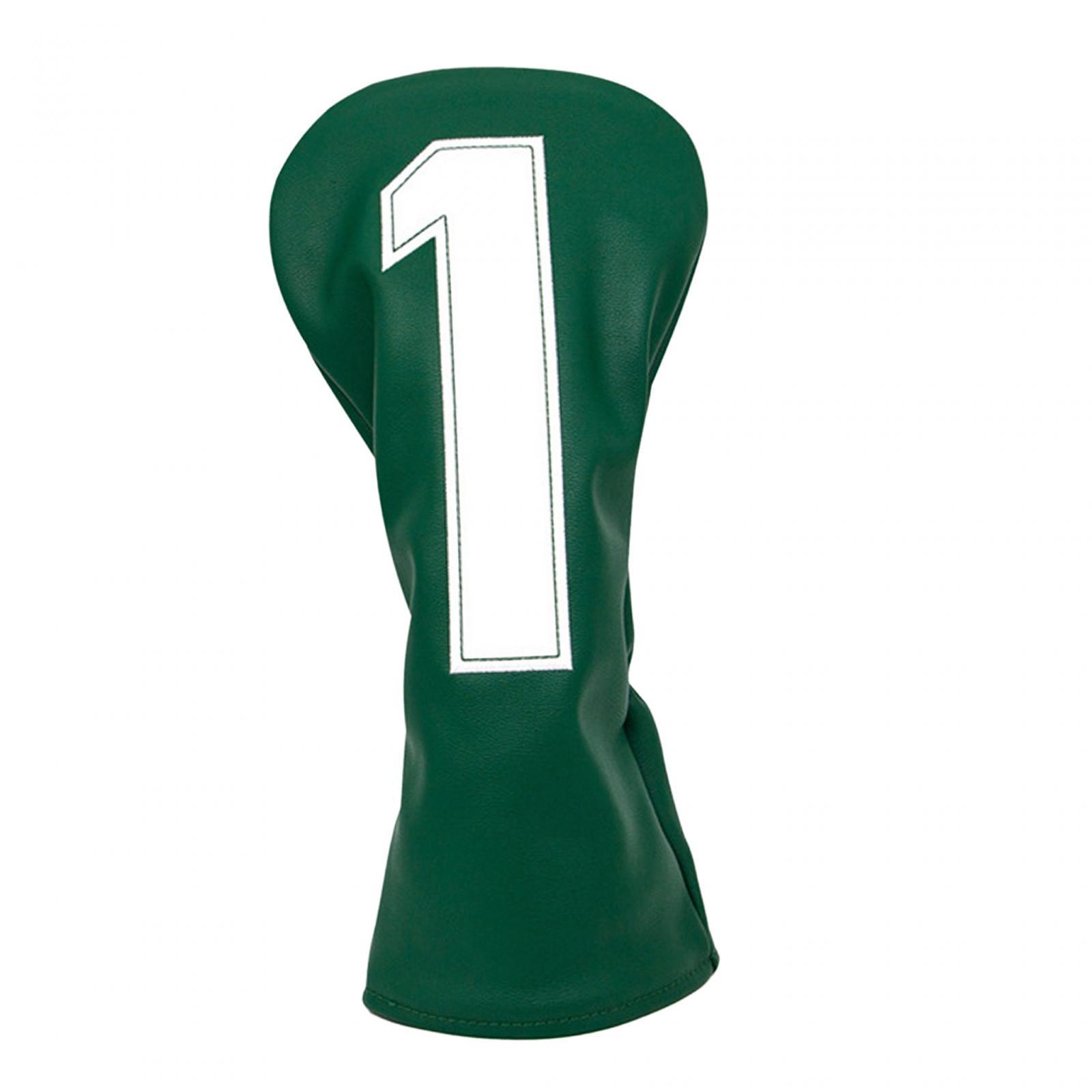 Golf Club Head Covers PU Golf Shaft Protector Protector Guard Wood Headcover